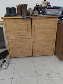 mobile in rattan (bamboo)