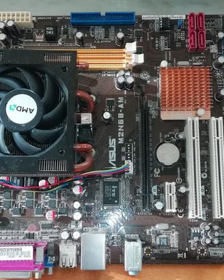 Scheda Madre Asus M2N68-AM + CPU AMD PHENOM 64x2