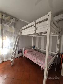 Letto Ikea a soppalco