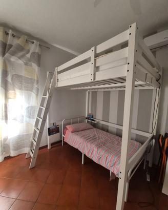 Letto Ikea a soppalco