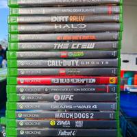 Assortimento di giochi usati per xboxone a partire