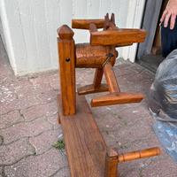 Arcolaio filarino in legno per lana