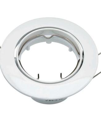 Faretti tondi incasso orientabile gu10 alluminio