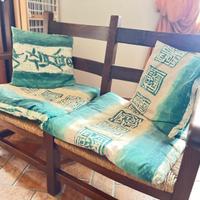 Divano 2 posti arte povera