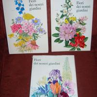 Fiori dei nostri giardini - 180 illust. - 3 volumi