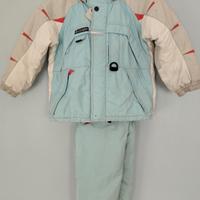 completo sci bambino giacca e pantaloni