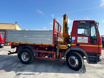Iveco 120E18K gru e ribaltabile