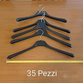 Kit 60 Grucce Appendiabiti Varie Forme 