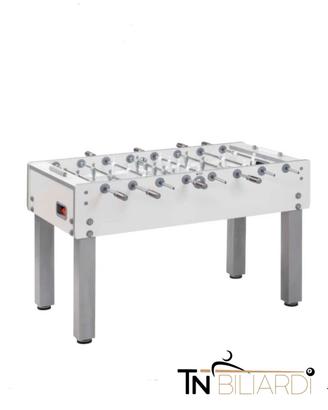 Calcio Balilla GARLANDO G-500 PURE WHITE 