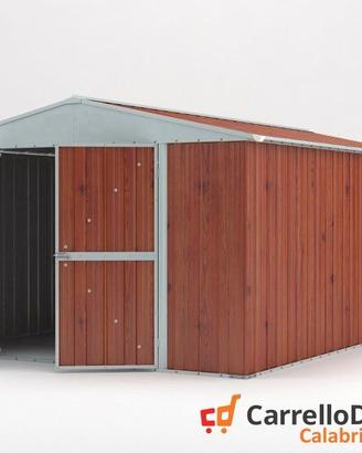 Box prefabbricato in acciaio 360x430 fin legno