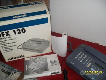 Vintage TELEFONO+FAX OLIVETTI Mod. OFX120 