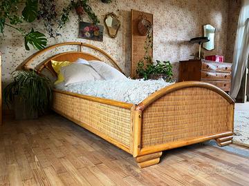 LETTO BAMBU' SINGOLO VINTAGE