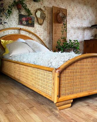 LETTO BAMBU' SINGOLO VINTAGE