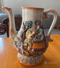 Brocca in ceramica di Montelupo fiorentino