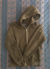 Felpa verde oliva 14 anni marca Jack & Jones