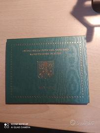Folder 8 monete Vaticano 2010 originale