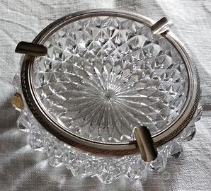 POSACENERE IN VERO CRISTALLO DI PIOMBO 24%LUCIDATO