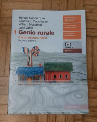Genio rurale 1 Zanichelli - ISBN 9788808920218