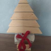albero di Natale in legno cm.25