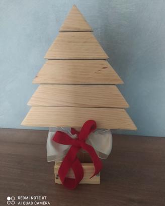 albero di Natale in legno cm.25