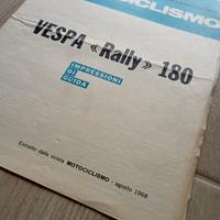 rivista MOTOCICLISMO Speciale Vespa Rally 180