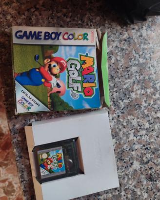 Mario Bros golf edizione per game boy color