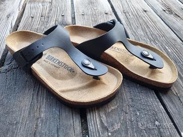 Birkenstock Gizeh Infradito Nera 36 NUOVA