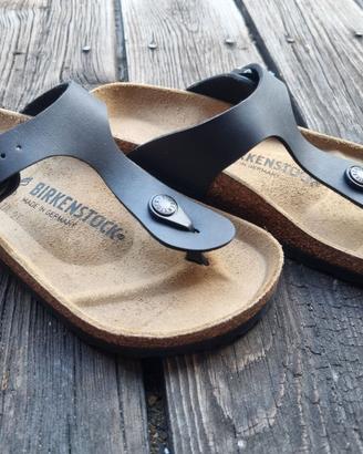 Birkenstock Gizeh Infradito Nera 36 NUOVA