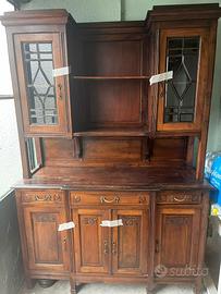 Credenza in legno massello fine 800/ primi 900