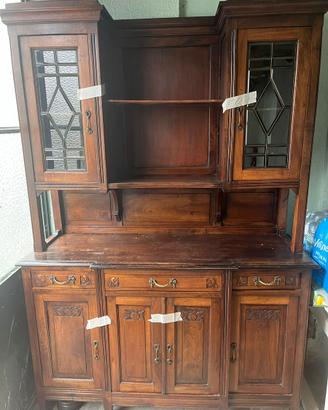Credenza in legno massello fine 800/ primi 900