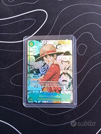 carta One piece  Monkey d luffy 