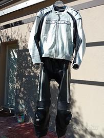 tuta in pelle moto 