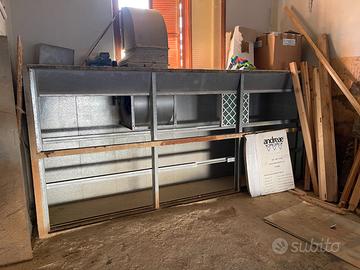 Attrezzi vari, cabina aspirante di vernici ecc