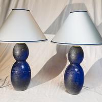 Coppia lampade Murano