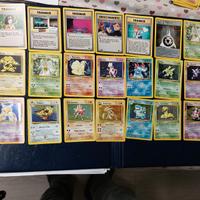64 carte rare pokemon prima serie