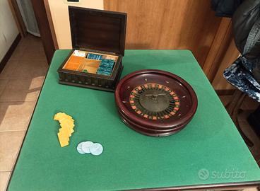 TAVOLO POKER e Roulette 