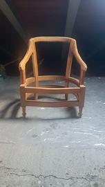 POLTRONCINE - TELAIO GREZZO PER IMBOTTITURA