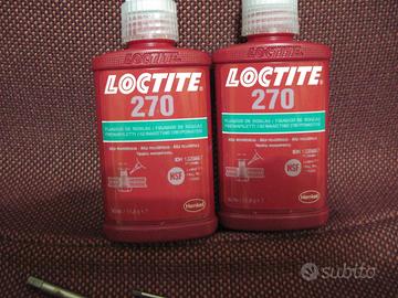 Loctite 270+maschi filettatura m6+m8+m12+m14