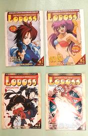 4 albi Lodoss Magazine - compreso 8 e 1/2