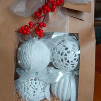 palline Natale handmade 