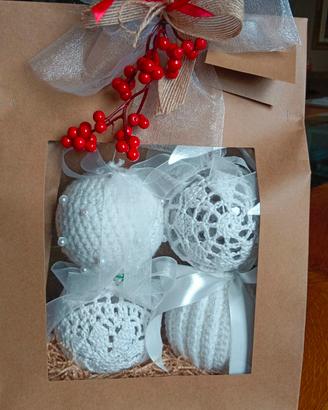 palline Natale handmade 