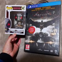 Batman ps4 comic edition + funko deadpool 349