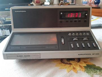 Radio Grunding clok vintage 