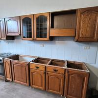 Basi cucina, pensili e fornelli gas con forno