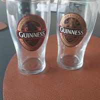 coppia bicchieri Guinness