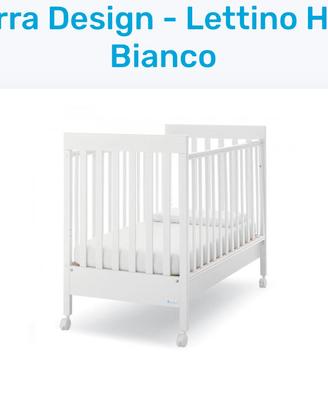 Lettino sbarre bambino