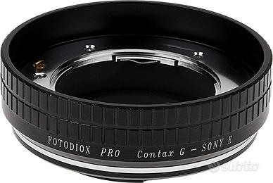 Anello adattatore Pro da Contax G a Sony E
