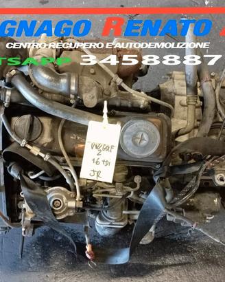 MOTORE VW GOLF CON CAMBIO COD:JR 1.6 TD 51kw 83-91