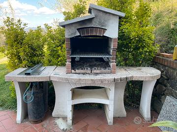 🔥 Barbecue in muratura da esterno completo  🔥