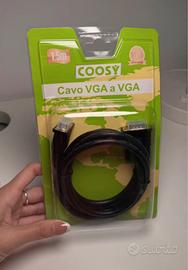 Cavo VGA a VGA 1.5m COOSY - Nuovo Sigillato